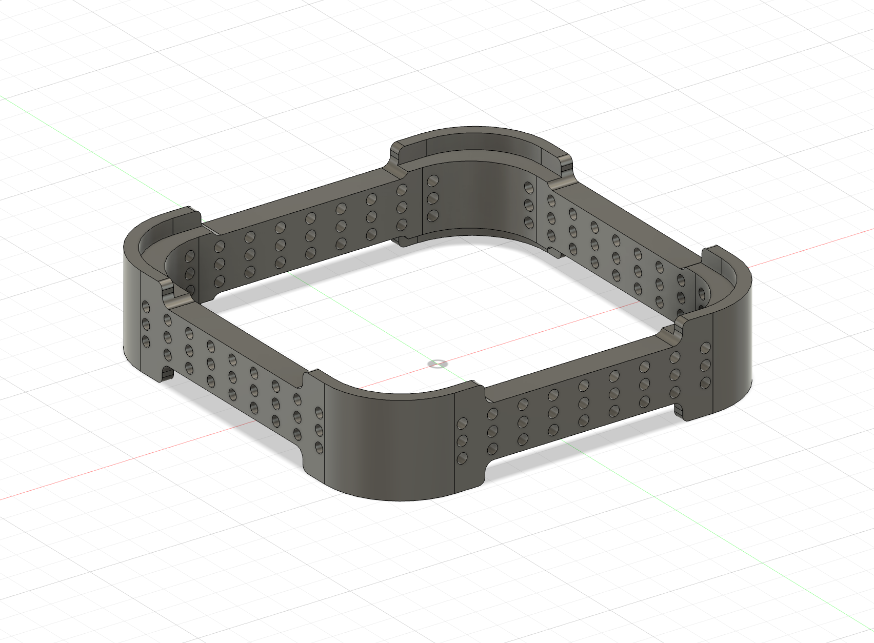 Miniatura 2 do modelo 3D Mac mini M4 散热支架，堆叠支架
