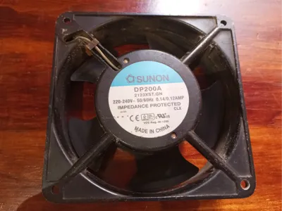 Sunon DP200A duct tube adapter