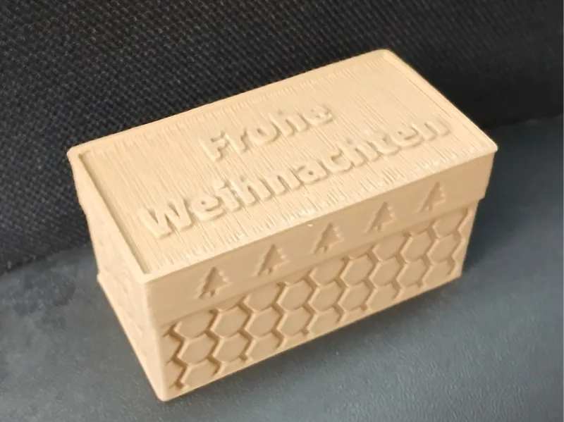 Christmas Box (Merry Christmas in german)