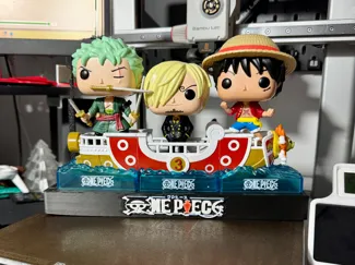 Base Funko Pop One Piece uova Kinder