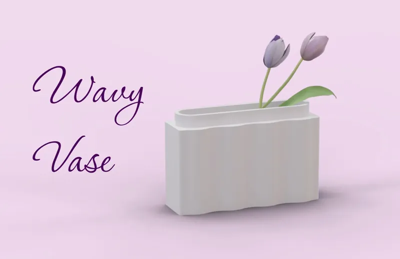 Pot 003 - Wavy Vase