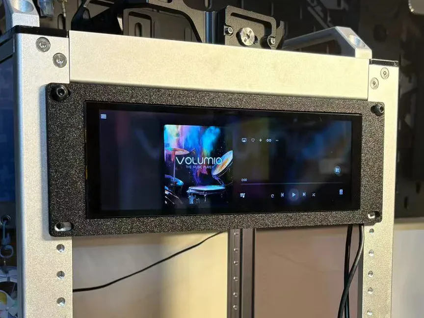 Support écran LCD 7,84 pouces pour rack 2U 10 pouces (Rackmate T1)