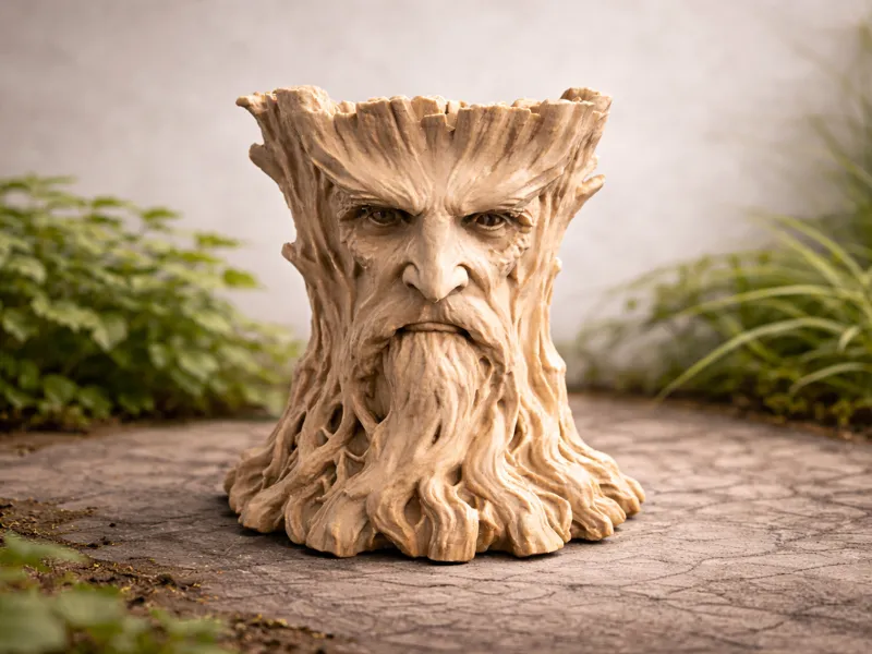 Il Guardiano degli Ent – Vaso Contenitore Fantasy