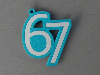 67 Keychain