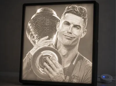 lithophane Cristiano Ronaldo (cr7)