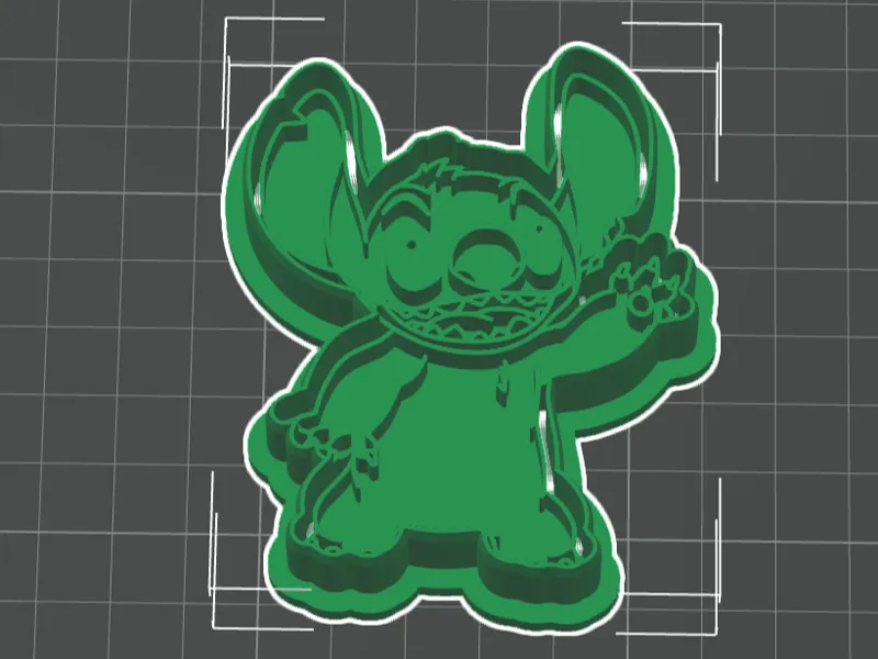 Stich cookie cutter  
