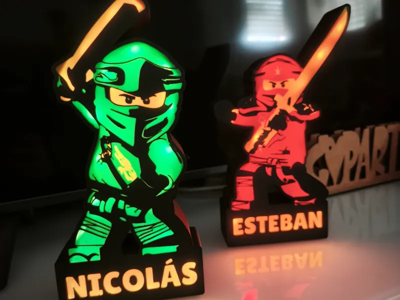Lampara Ninjago Verde