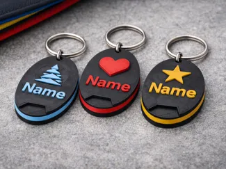 Cool Customizable Keyrings