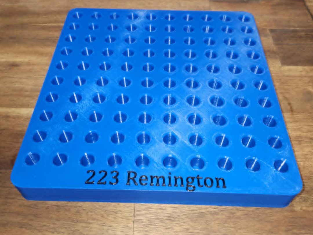 223 Remington 100 Round Reloading Tray