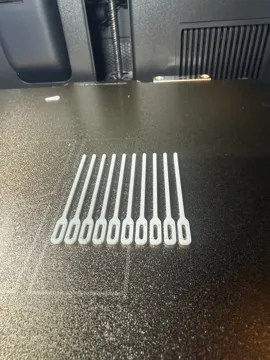 Letrero o emblema decorativo: Airbrush Paint Stirrers (Print 100 in 1 Hour!) — vista de referencia 3