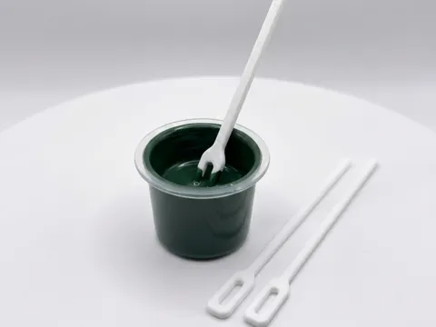 Letrero o emblema decorativo: Airbrush Paint Stirrers (Print 100 in 1 Hour!) — referencia de MakerWorld