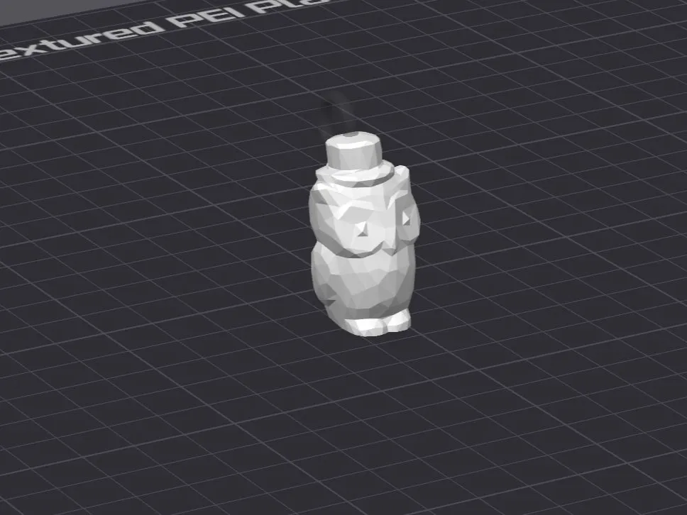 Mosaic Owl Keychain - Free 3D Print Model - MakerWorld