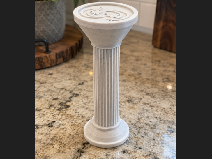 Roman Pillar Display Stand