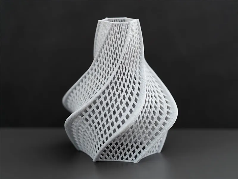 Swirl - Meshed Designer Vase