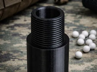 Outer Barrel extension 25mm // CCW // M14
