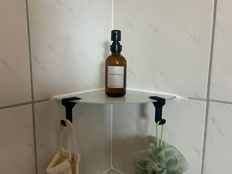 Haken zum Aufschieben Badezimmer Dusche Glasplatte