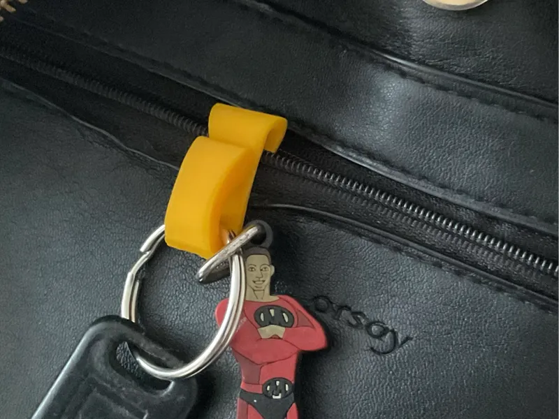 Innen Taschen Schlüssel Clip Anhänger