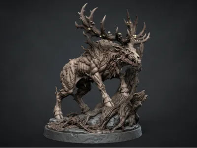 Dungeons & Dragons (D&D) - Boss Body Horror Deer