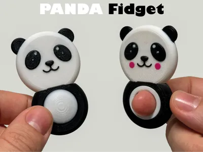 Panda spinning fidget