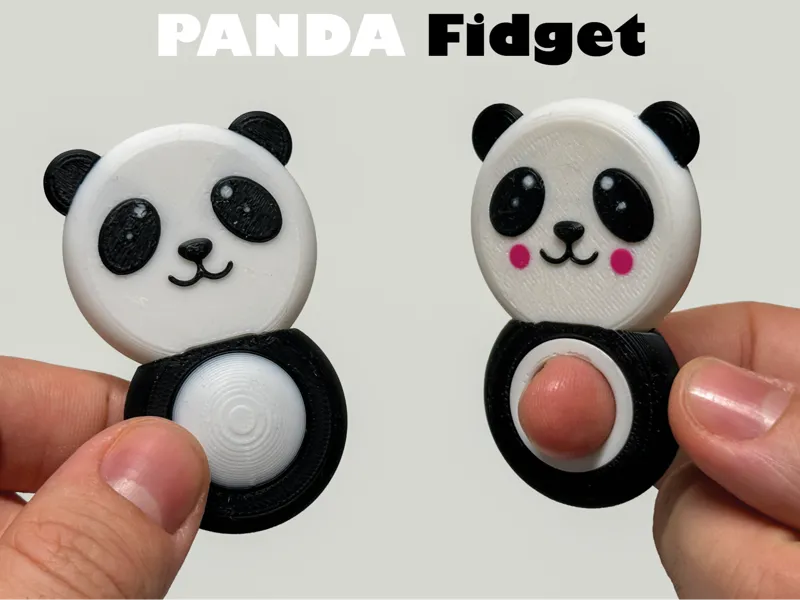 Panda spinning fidget