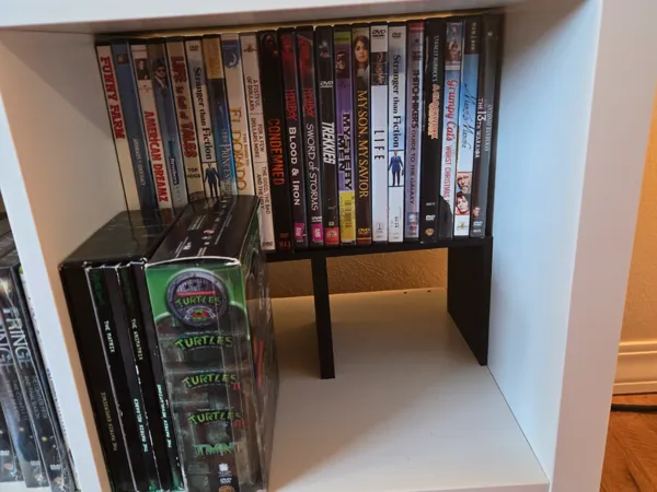 Étagère à DVD pour meuble Kallax