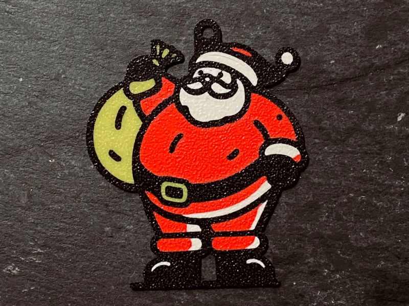 Keyring Chibby Christmas Santa by Alvaro Pinot v2