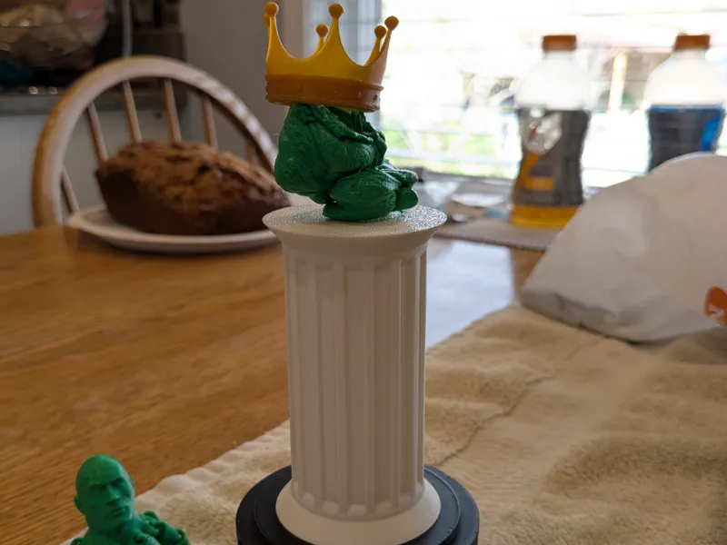 First Blob Trophy Stand (blob not included)