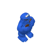 Macaron le glouton (Cookie Monster) — photo 5