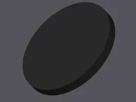 Socle rond pour figurines de jeu