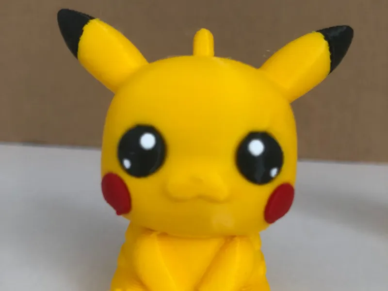 Chibi Pikachu Keychain - Multi-Color AMS Ready