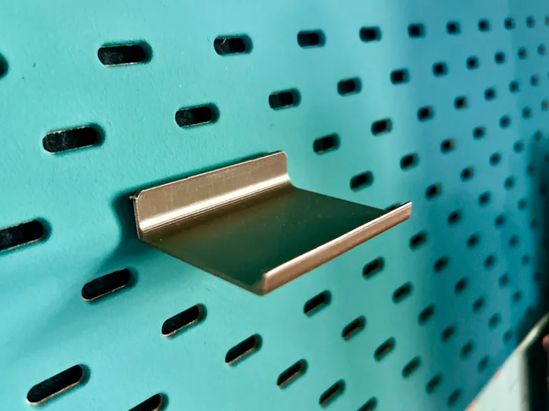 SKÅDIS Horizontal Mini Shelf – Pegboard Support