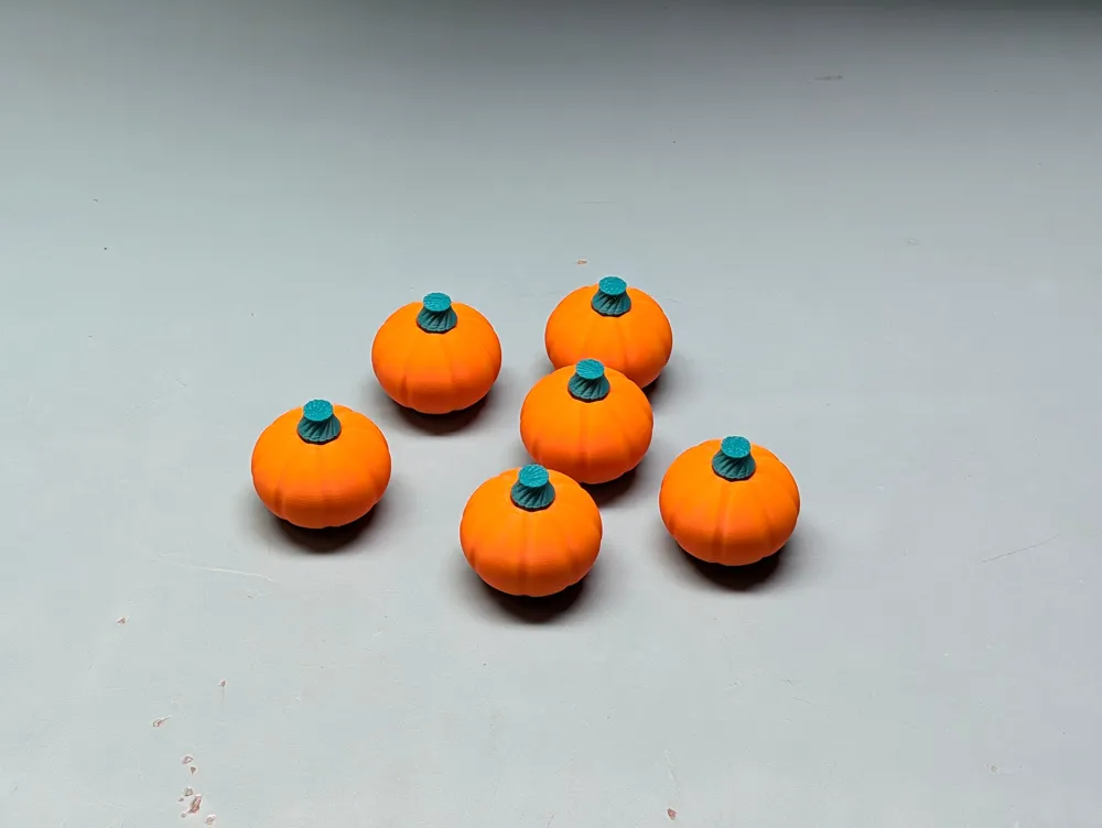 Pumpkin Fidget Spinner - Free 3D Print Model - MakerWorld