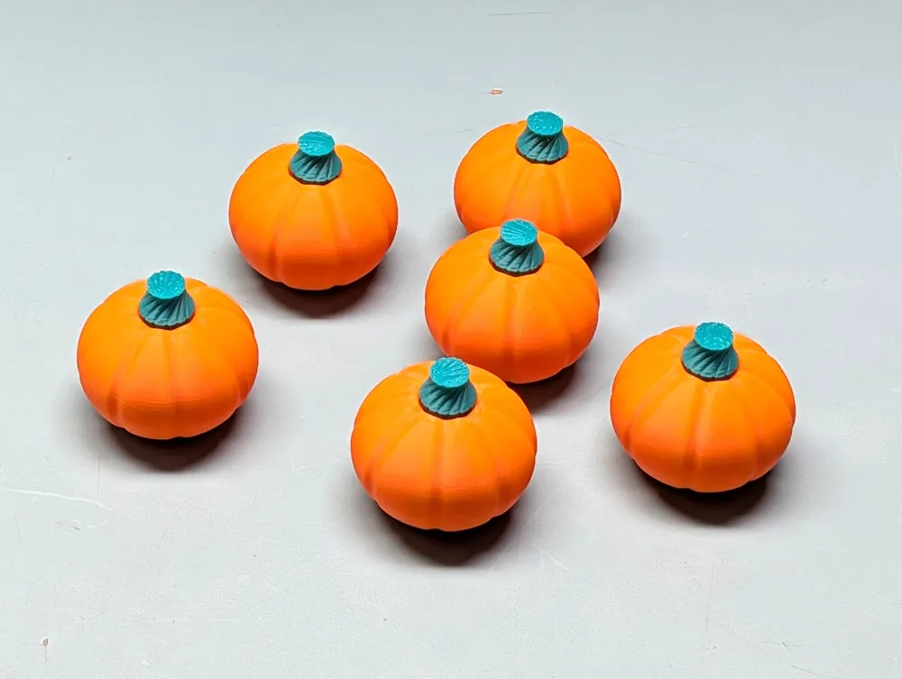 Pumpkin Fidget Spinner - Free 3D Print Model - MakerWorld