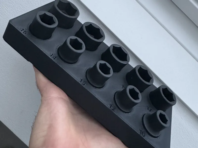 Gridfinity Schlagnüss- Organizer BGS 5202 