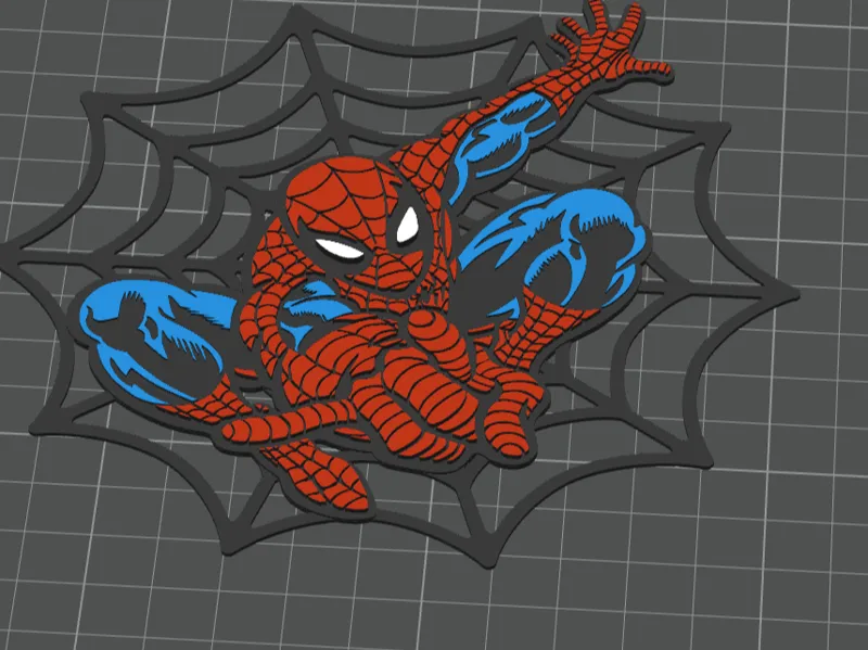 Spiderman Web wall