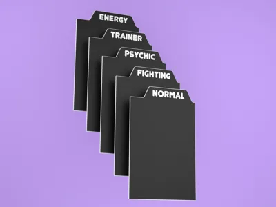 Pokemon TCG Tab Divider (Multicolor)