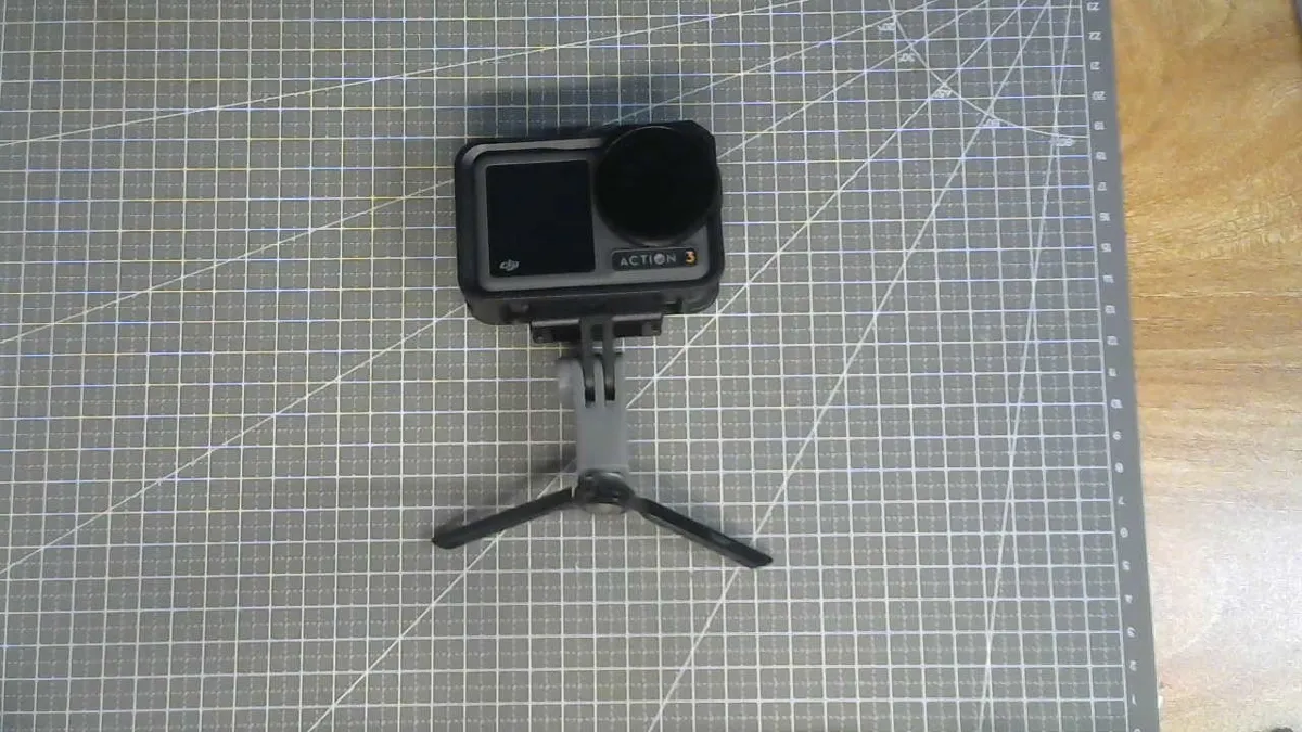 Adaptateur caméra sport vers pas de vis 1/4