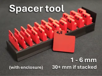 Spacer tool - thickness gauge / shims (UPDATED)