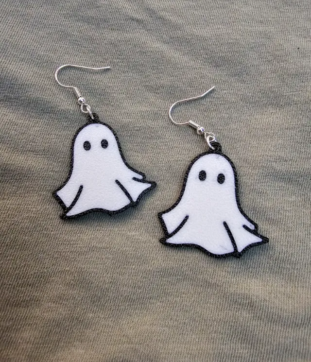 Little Ghost Earring - Multicolor