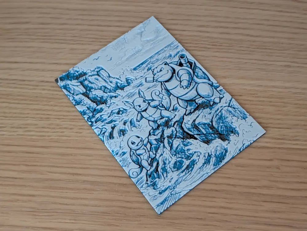 Kanto Starter Evolutions Pokemon Hueforge & Frame - Free 3D Print Model ...