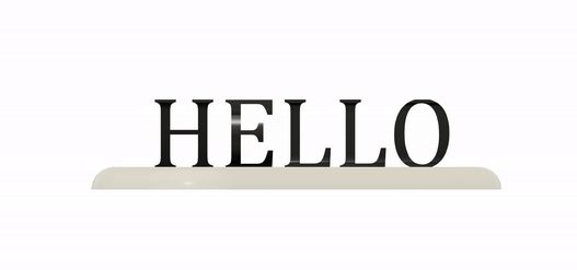 Anamorphic Hello World