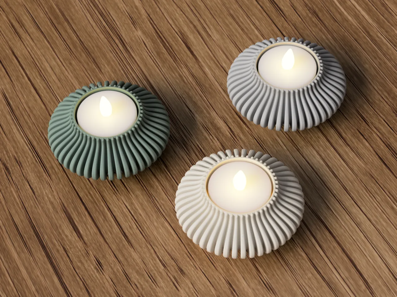 LED Tealight Candle Holder view 2