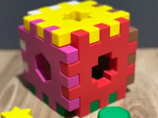 Inserting Cube Toy 
