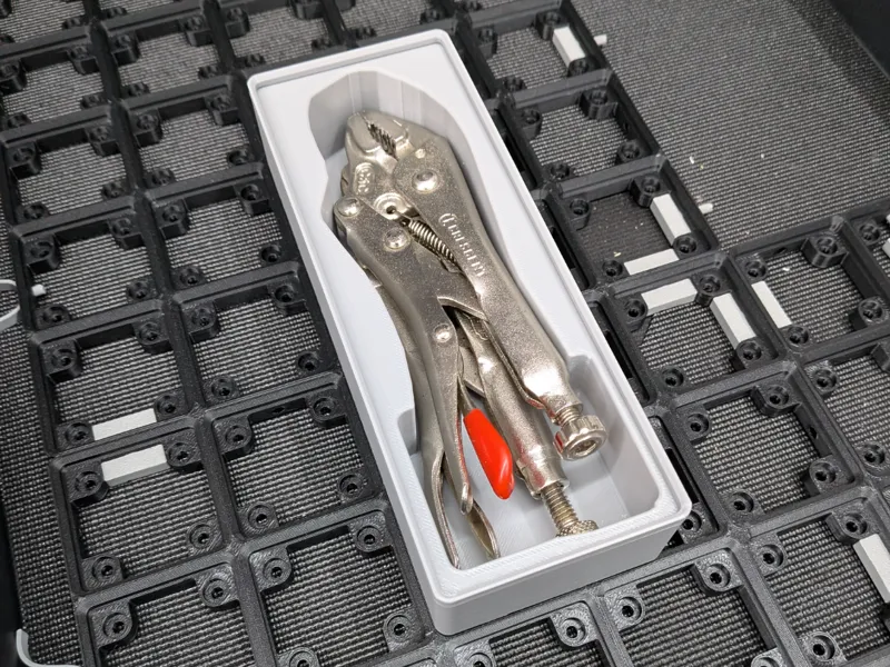 5 Inch Vise Grip Gridfinity Holder