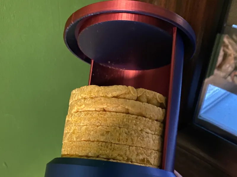 Reiswaffelspender