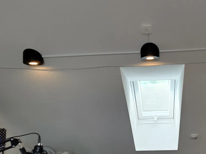 LED Spot Gehäuse für Dachschräge (33°)