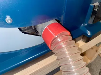 Spiral Hose ID50 -> 57 mm Tool Port Adapter