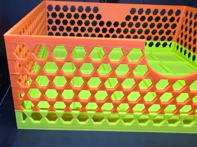Filament Spool Rack - Gridfinity Drawer - Fixed
