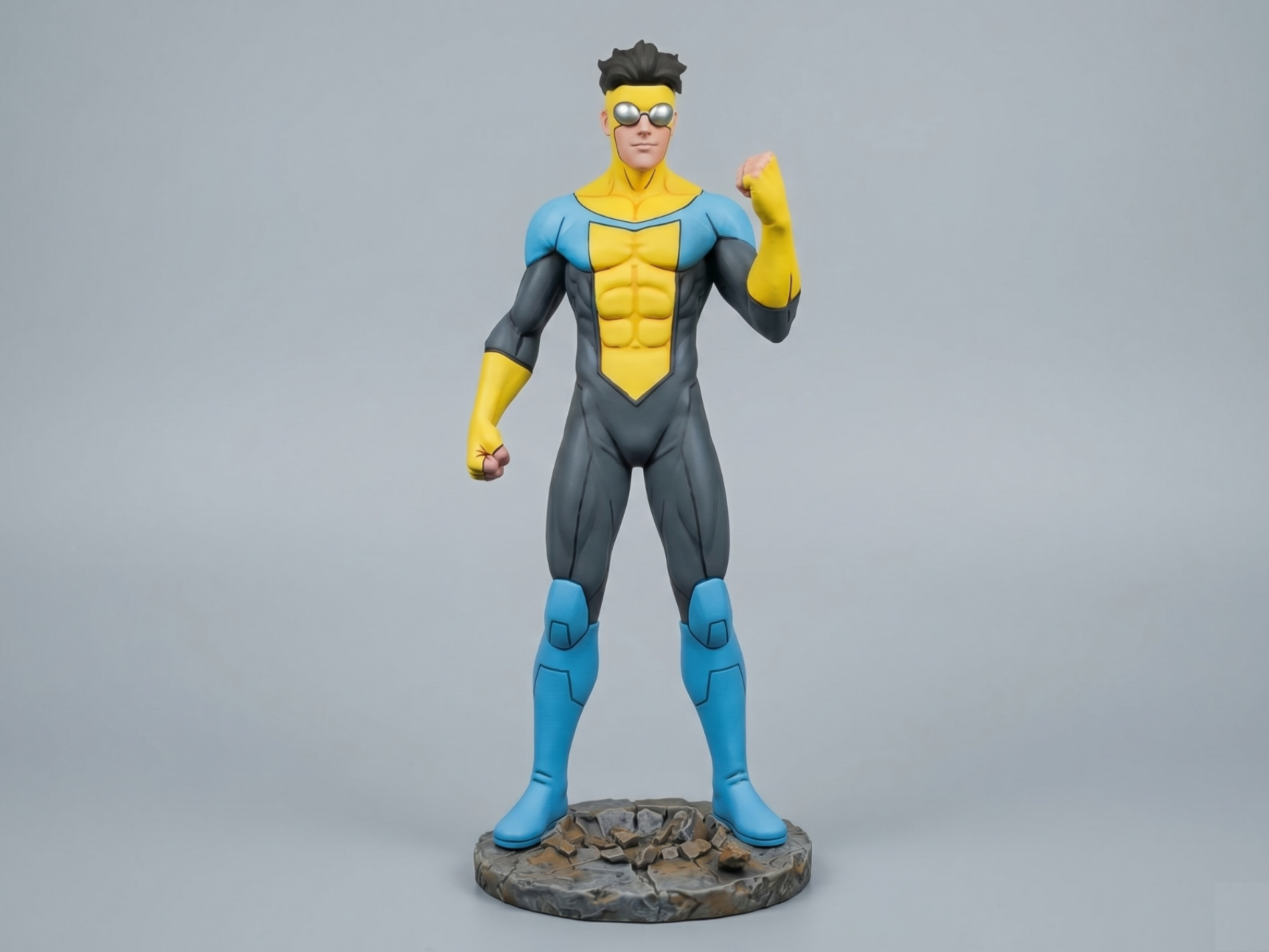 Invincible - Mark Grayson - Heroic Stance + Base