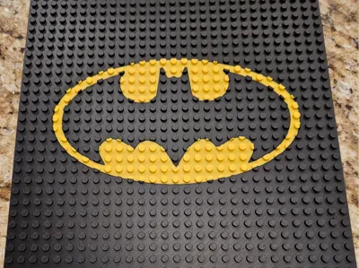 Interlocking Brick Batman 29x29 Build Plate
